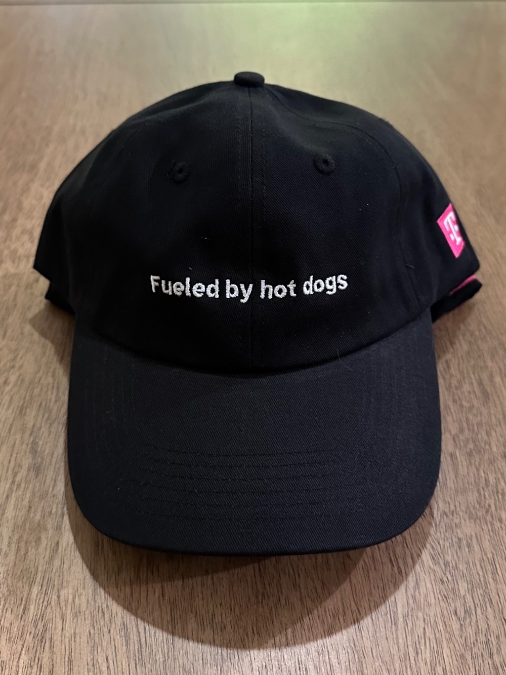 T-Mobile Tuesdays Baseball Cap Hat Fueled By Hotdogs 2026 Black, white & pink